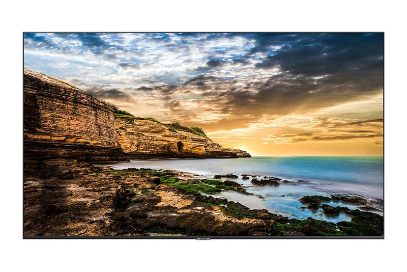 Samsung (QET) PRO DISPLAY, 55"LED UHD, 300NITS, HDMI(2), LAN, SPKR, WITH DESK STAND