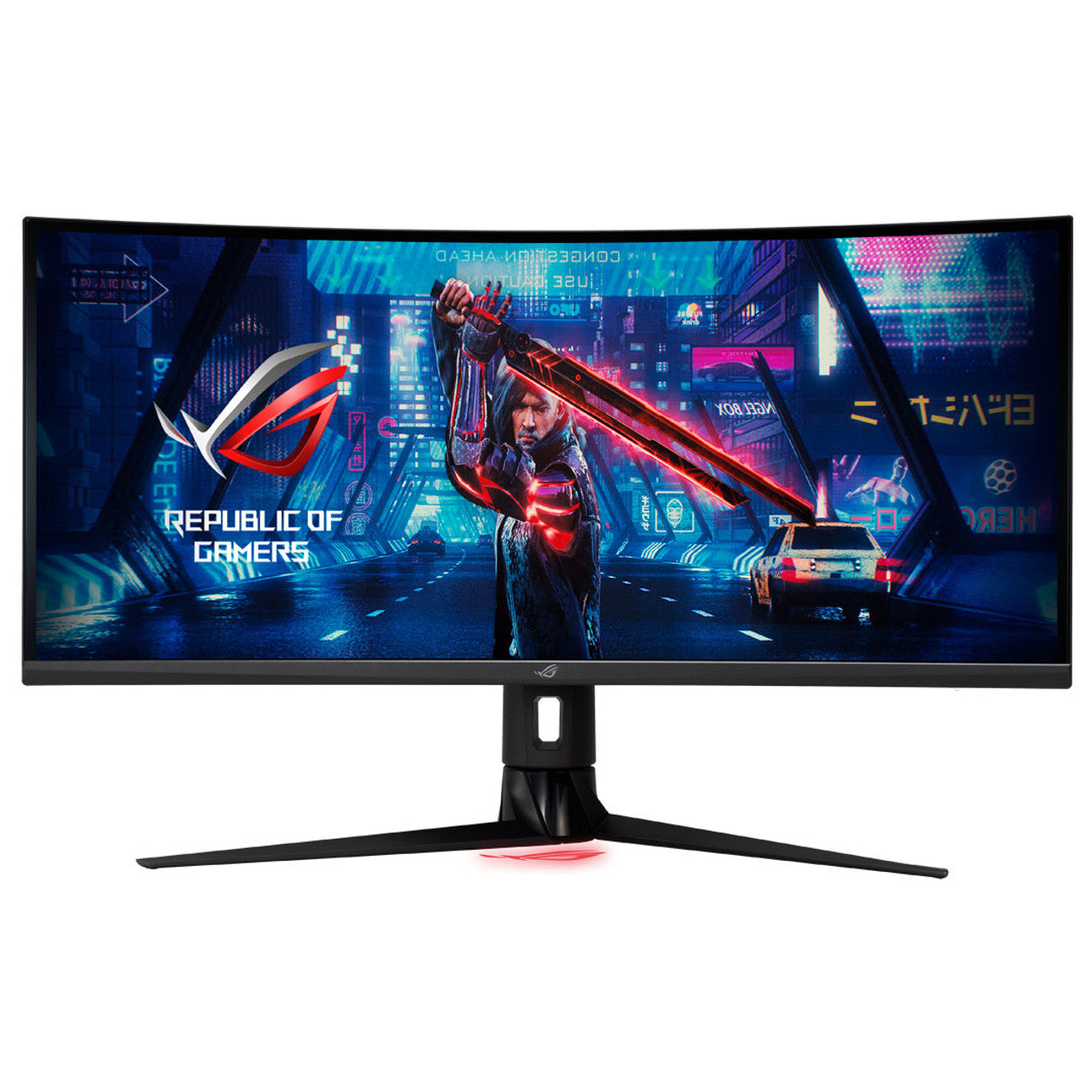 ASUS 34" (21:9) IPS UWQHD LED, 1MS, 180Hz, DP, HDMI, USB-C, TILT, VESA, H/ADJ, SPKR, 3YR