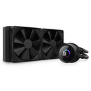 NZXT Kraken 240 - 240mm AIO liquid cooler w/ 1.54in. Display and Radiator Fans (Black)