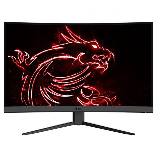 MSI Optix G32CQ4 31.5inch VA Curved WQHD 165Hz FreeSync Premium Gaming Monitor, 2560x1440, 1ms, 16:9 Aspect, 1500R, 3000:1 Contrast, DP1.2, 2x HDMI2.0, Tilt, VESA, 114% sRGB, Frameless Design, Anti-Flicker, Blue Light Filter