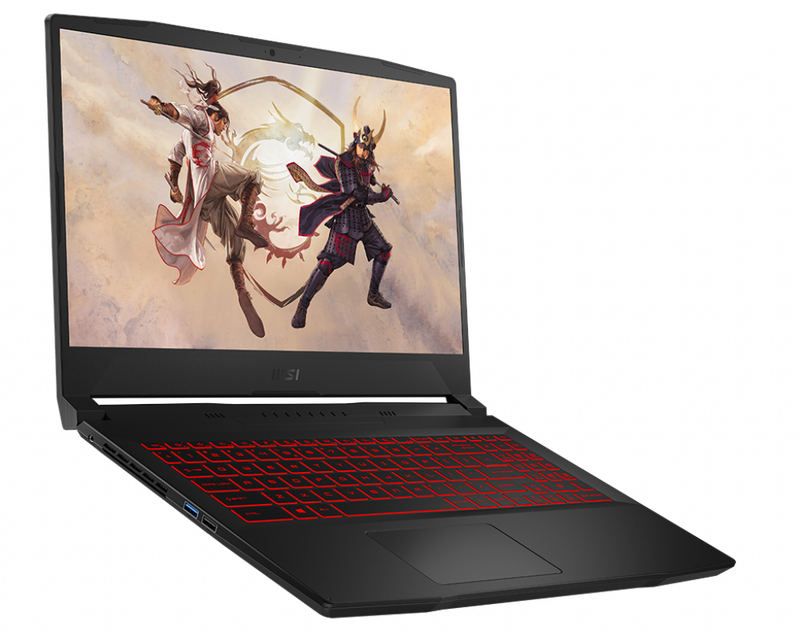MSI  Katana GF66 11UD-1253AU Gaming 15.6"Tiger Lake i7-11800H+HM570 DDR IV 8GB*2 (3200MHz)512GB NVMe PCIe Gen3x4 SSD w/o DRAM Windows® 11 Home RTX3050