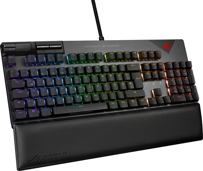 ASUS ROG Strix Flare II keyboard USB QWERTY US English Black, Grey