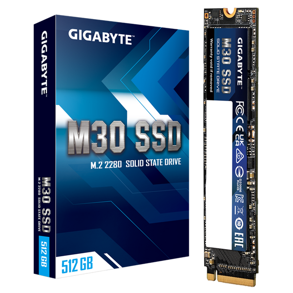 Gigabyte M30 M.2 512 GB PCI Express 3.0 3D TLC NAND NVMe