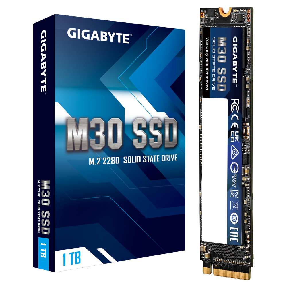 Gigabyte M30 M.2 1000 GB PCI Express 3.0 TLC 3D NAND NVMe
