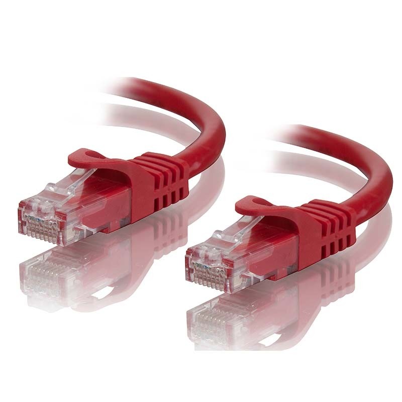Network Cable - 0.25M RJ45M to RJ45M Cat6 Cable - Red