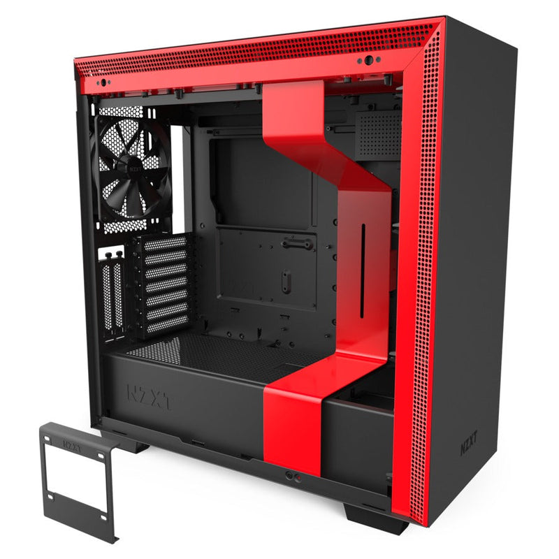 NZXT H710i mid ATX Tower Black,Red Case