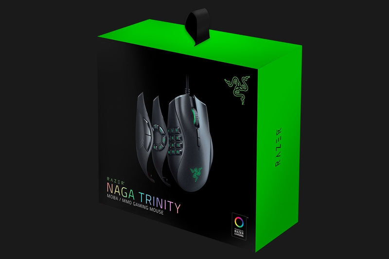 Razer Naga Trinity mice USB Optical 16000 DPI Right-hand