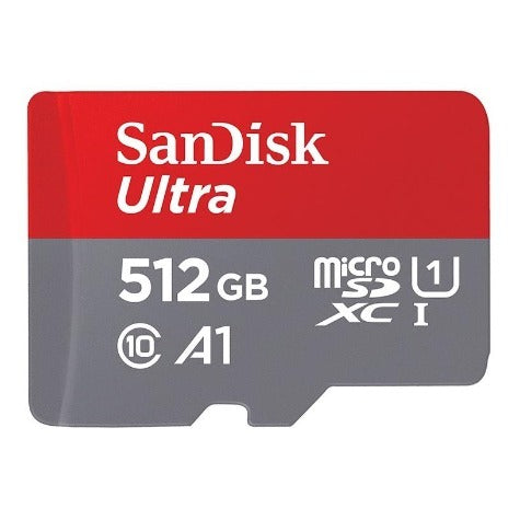 SanDisk 512GB Ultra microSD SDHC SDXC UHS-I Memory Card