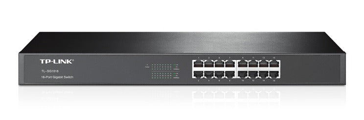 TP-LINK 16-Port Gigabit Switch Unmanaged Black