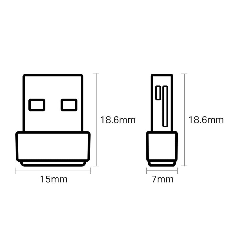 TP-Link Archer T2U Nano AC600 Nano USB Wireless Adapter