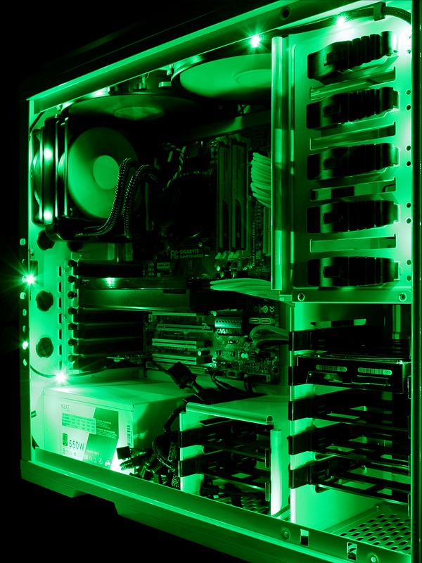 NZXT CB-LED20-GR computer case part Universal Computer case light kit