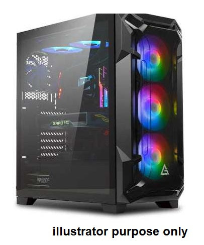 Ready To Go PC (OP-S00011) R5-5600, RTX 3050 8GB, 16GB Ram, 500 SSD, 1TB HDD, 2Y Warranty