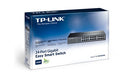 TP-LINK TL-SG1024DE JetStream Managed L2 Gigabit Ethernet (10/100/1000) Black