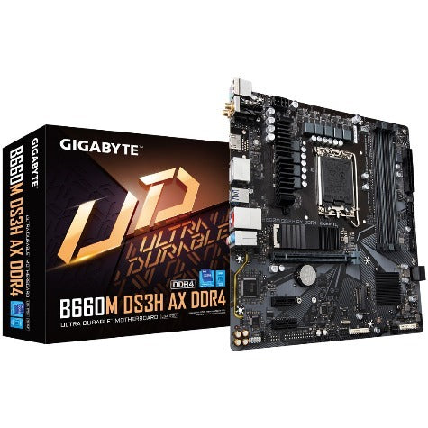 Gigabyte B660M DS3H AX DDR4 mATX Motherboard