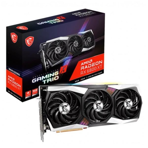 MSI Radeon RX 6800 XT GAMING X TRIO 16G Graphics Card