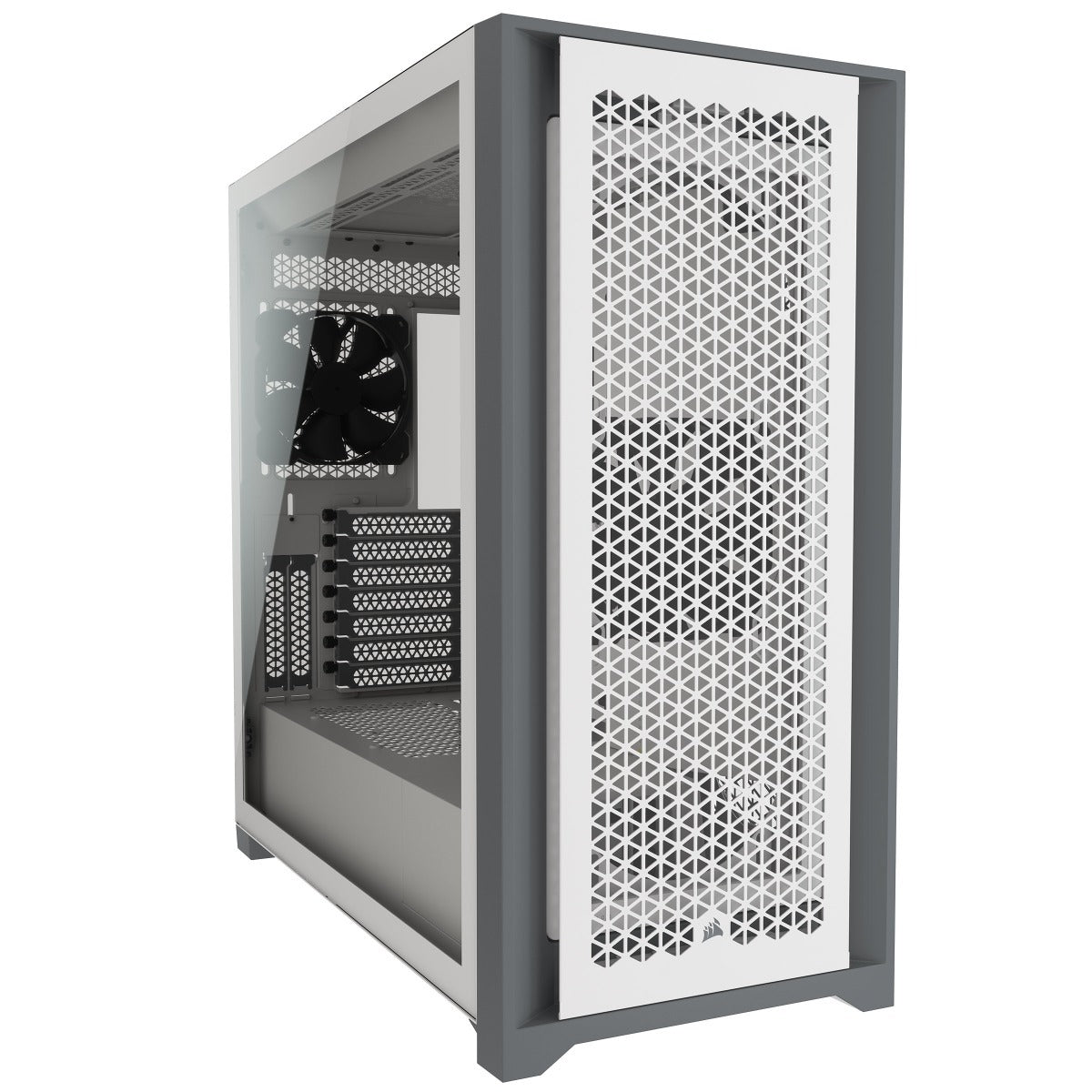 Corsair (CC-9011211-WW) 5000D Airflow Tempered Glass Mid Tower ATX Case - White