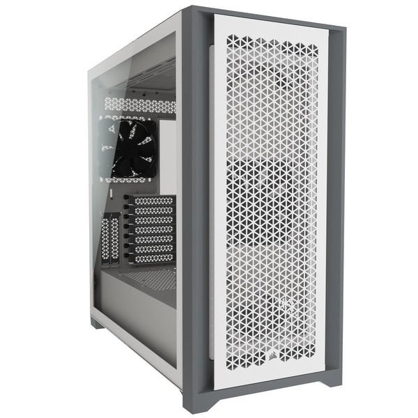 Corsair (CC-9011211-WW) 5000D Airflow Tempered Glass Mid Tower ATX Case - White
