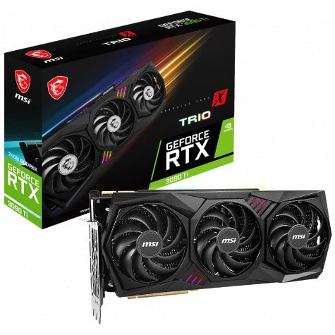 MSI GeForce RTX 3090 Ti BLACK TRIO 24G GDDR6X Graphics Card