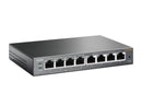 TP-LINK TL-SG108PE 8-Port Gigabit Easy Smart Switch with 4-Port PoE+