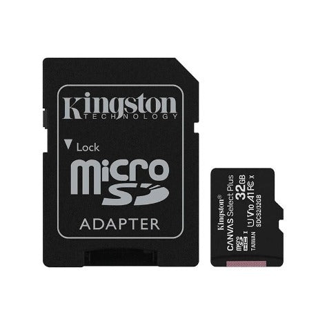 Kingston 32GB Canvas Select Plus microSD Card
