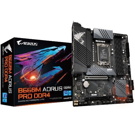 Gigabyte B660M Aorus Pro DDR4 mATX Motherboard