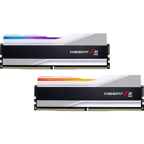 G.SKILL F5-6000J3636F16GX2-TZ5RS Trident Z5 RGB 32GB(2 x 16GB) DDR5-6000 Desktop RAM. Silver