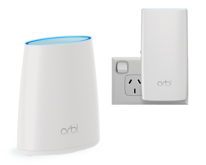 Austin Router Netgear Orbi RBK30 AC2200 Tri-band WiFi Router System Kit - RBK30-100AUS