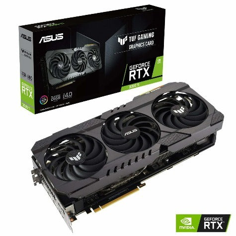 ASUS TUF-RTX3090TI-24G-GAMING Graphics Card. 24GB GDDR6X PCIe 4.0. 1890Mhz Boost