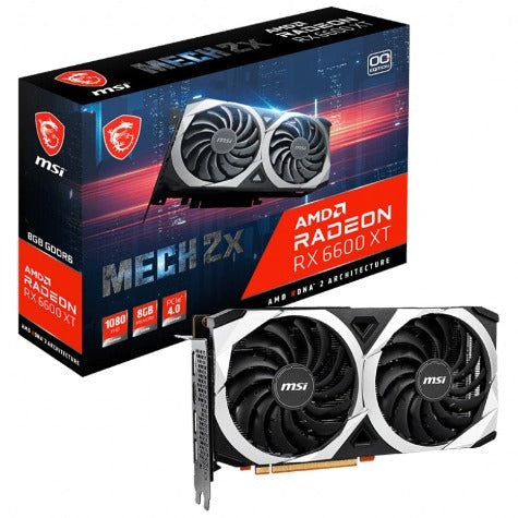 MSI RX 6600 XT MECH 2X 8G OC Graphics Card
