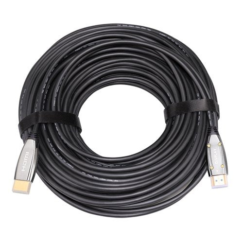 Cruxtec HDMI 2.1 8K Ultra-HD (UHD) Optical fiber Male to Male Cable 10m