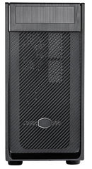 COOLER MASTER MASTERBOX E300 + ELITE 500W 230V PSU, MATX, LARGE FILTERED INTAKES, SUPPORT