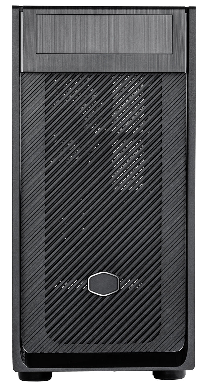 COOLER MASTER MASTERBOX E300 + ELITE 500W 230V PSU, MATX, LARGE FILTERED INTAKES, SUPPORT