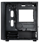 COOLER MASTER MASTERBOX E300 + ELITE 500W 230V PSU, MATX, LARGE FILTERED INTAKES, SUPPORT