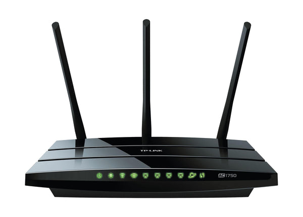 TP-LINK Archer C7 wireless router Dual-band (2.4 GHz / 5 GHz) Gigabit Ethernet Black