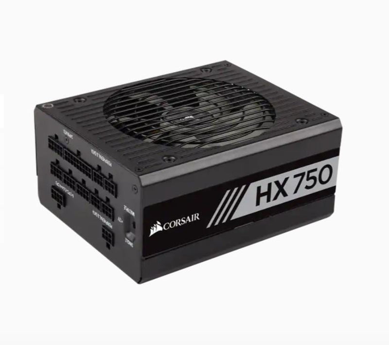 Corsair CP-9020212-AU HX750 750W HX 80+ Platinum Fully Modular 135mm FAN, ATX Power Supply, PSU, 10 Years Warranty