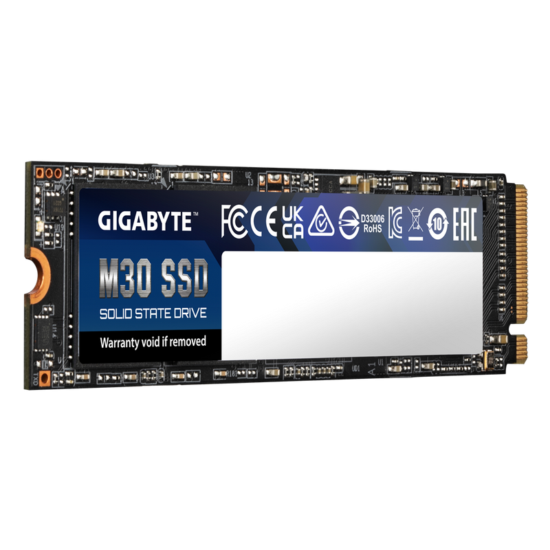 Gigabyte M30 M.2 512 GB PCI Express 3.0 3D TLC NAND NVMe