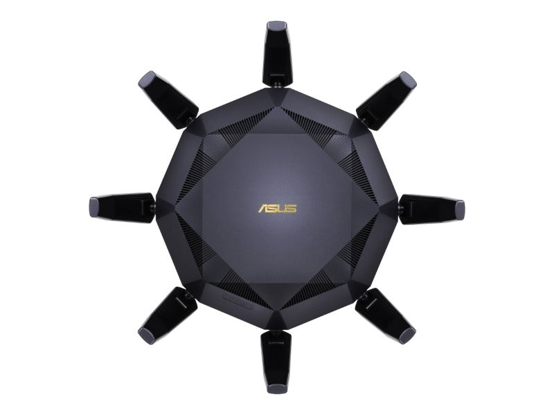 ASUS AX6000 WIRELESS MU-MIMO DUAL BAND ROUTER,GbE(8),USB 3.1(2),WIFI 6,ANT(8),3YR WTY