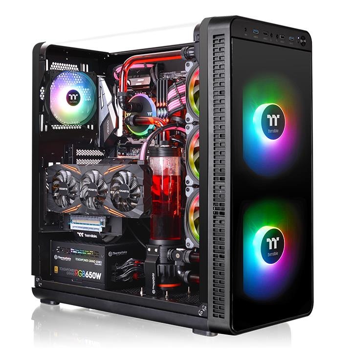 Thermaltake View 37 ARGB Edition mid-Tower Black Case
