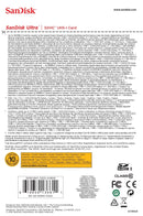 Sandisk Ultra memory card 32 GB SDHC Class 10 UHS-I