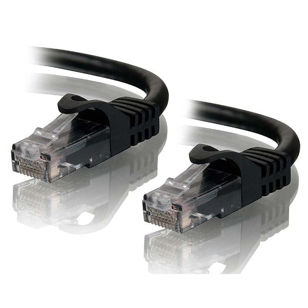 Network Cable - 0.25M RJ45M to RJ45M Cat6 Cable - Black