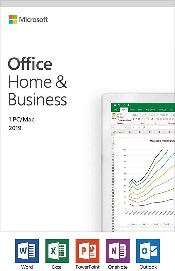 Microsoft Office 2019 - Home & Business Medialess