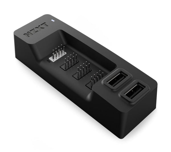 NZXT AC-IUSBH-M1 interface hub USB 2.0 480 Mbit/s Black