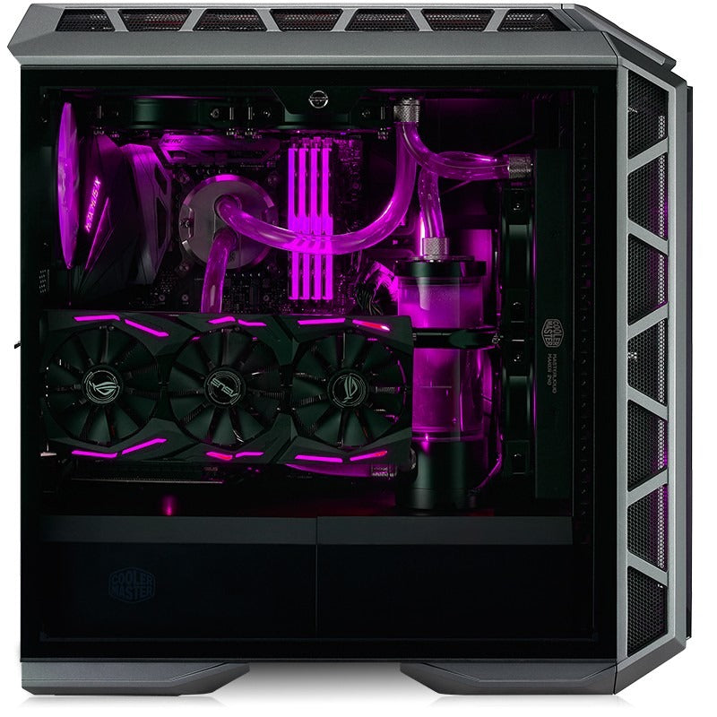 Cooler Master MasterCase H500P Midi-Tower Black,Metallic Case