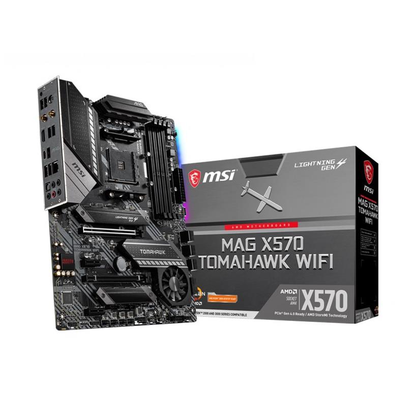 MSI MAG X570 Tomahawk WiFi ATX Motherboard Socket AM4 MAG X570 TOMAHAWK WIFI