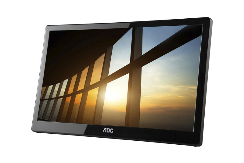 AOC Style-line I1659FWUX computer monitor 39.6 cm (15.6Inch) 1920 x 1080 pixels Full HD LCD Flat Matt Black I1659FWUX