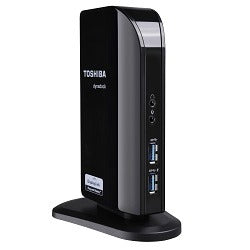 Toshiba Dynadock V3.0+ Wired USB 3.0 (3.1 Gen 1) Type-A Black