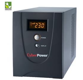 CyberPower Value SOHO LCD 2200VA / 1320W (10A) Line Interactive UPS - (VALUE2200ELCD) - 2 Yrs Adv. Replacement incl. Int. Batteries