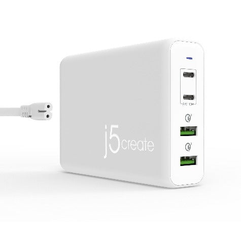 J5create JUP44100 100W Power Delivery USB-C Super Charger