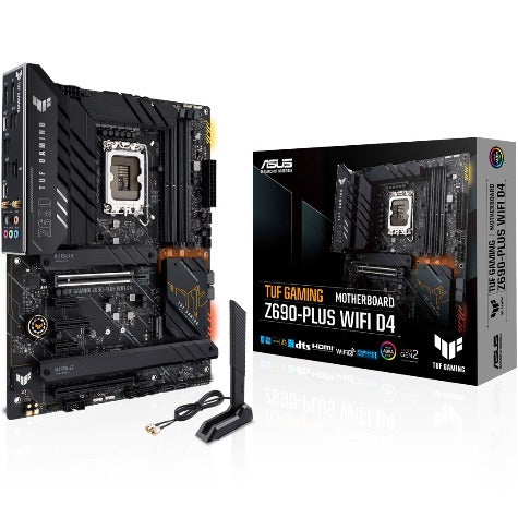 ASUS TUF GAMING Z690-PLUS WIFI D4 ATX Motherboard