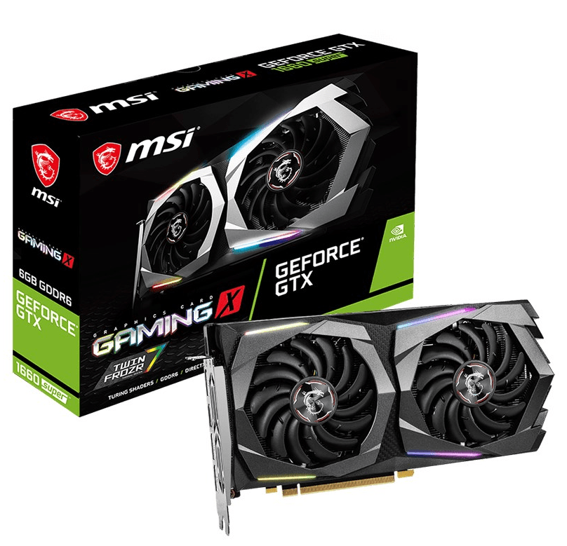 MSI (GeForce GTX 1660 SUPER GAMING X) 6GB Graphic Card